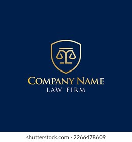 scale of justice logo for law firm