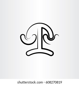 scale law icon stylized vector design