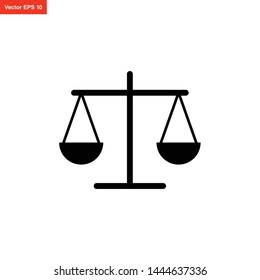 scale law icon vector design 