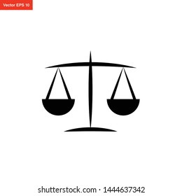 scale law icon vector design 