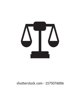 scale law icon vector template