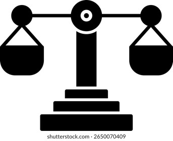 Design de ícone de vetor de Linha de Escala