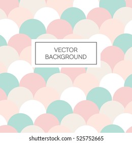 Scale seamless colorful vector pattern background