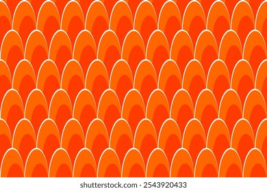 Scale seamless pattern. Design prints. Roofing design. Reptile animal skin or fish squama texture
