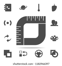 scale sign icon. web icons universal set for web and mobile
