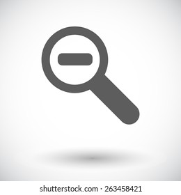 Scale. Single flat icon on white background. Vector illustration.
