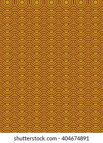 Scale Style Background, Red & Yellow Tones