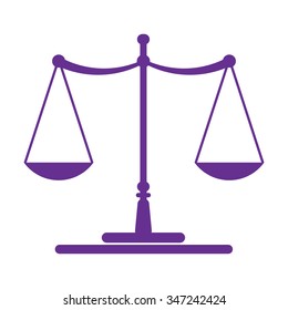 scale symbol wisdom decision concept vector illustration