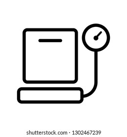 scale trendy favorites icon vector