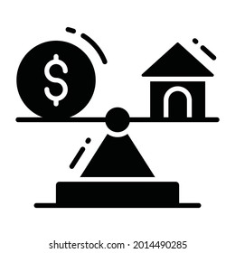 Scale-trendige Symbol, flach einzeln auf weißem Hintergrund. Symbol für Ihr Webdesign, Logo, App, UI.