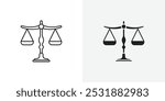 Scale vecor icon set. Stock vector illustrator. EPS 10
