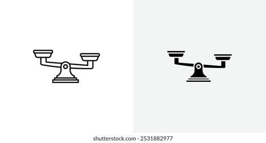 Scale vecor icon set. Stock vector illustrator. EPS 10