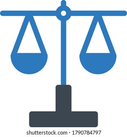 icono de color de glifo vectorial de escala 