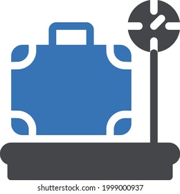 scale vector glyph colour icon