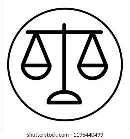 scale vector icon