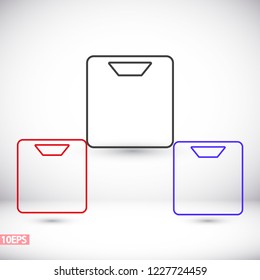 scale Vector Icon