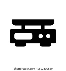 Scale Vector Icon Design Template