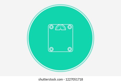 Scale vector icon sign symbol