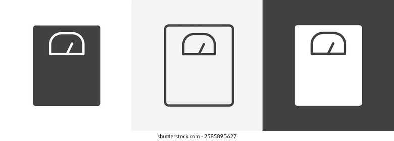Scale vector icons collection graphic designs for ui designs