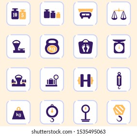 Scale vector icons for user interface design