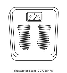 scale weight measure icon