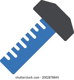 la escala con fondo blanco.scale es un símbolo de construcción o medida del icono de color .glyph.
