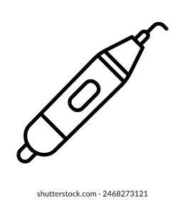 Diseño de iconos de línea de Vector escalador
