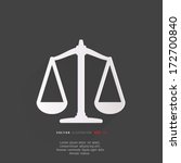 Scales balance icon
