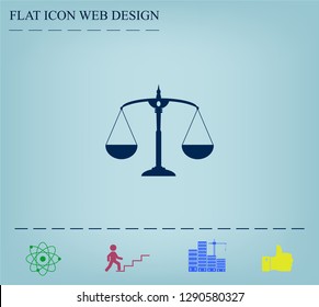 Scales balance icon