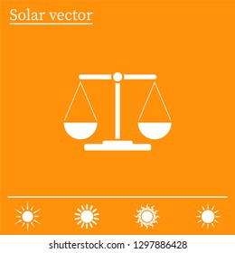 Scales balance icon