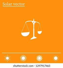 Scales balance icon
