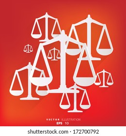Scales balance icon