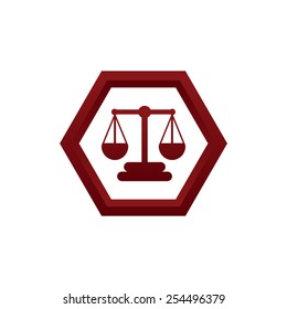 Scales balance icon