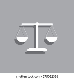 Scales balance icon