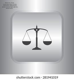 Scales balance icon