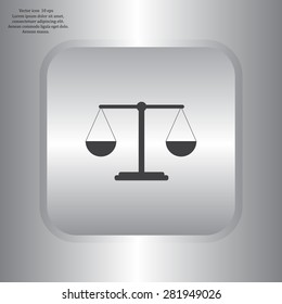 Scales balance icon