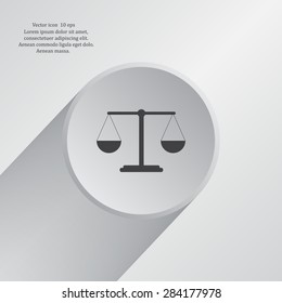 Scales balance icon