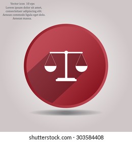 Scales balance icon
