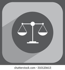 Scales balance icon