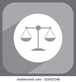 Scales balance icon