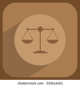 Scales balance icon