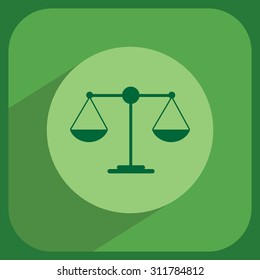 Scales balance icon