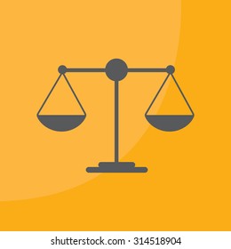 Scales balance icon