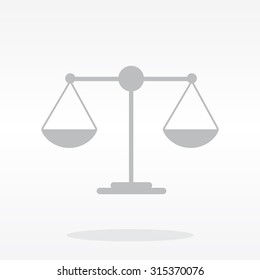 Scales balance icon
