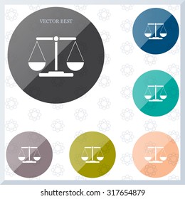 Scales balance icon