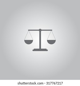 Scales balance icon