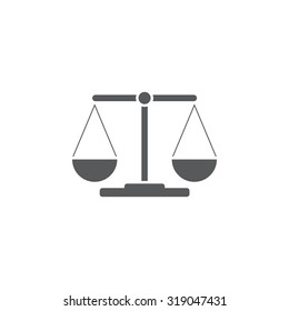 Scales balance icon