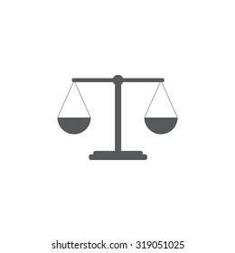 Scales balance icon