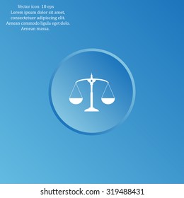 Scales balance icon