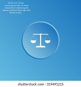 Scales balance icon
